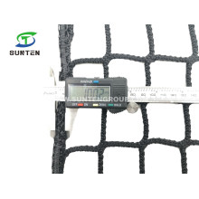 Factory Supply Lightweight Black Color Polyester Knotless Safety Catch Net/Netting/Truck Elastic Plastic Hooks Car Webbing Luggage Trailer Pickup Cargo Nets